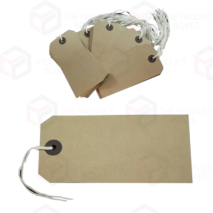 parcel labels with string