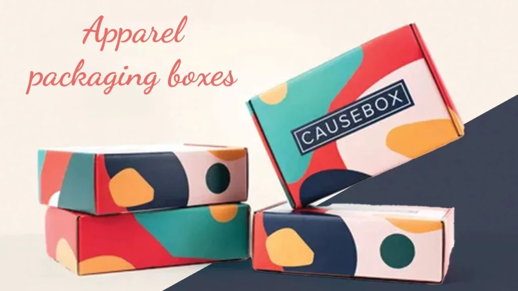 Apparel packaging boxes