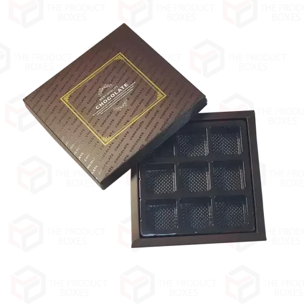 custom printed Empty Chocolate Boxes with Inserts