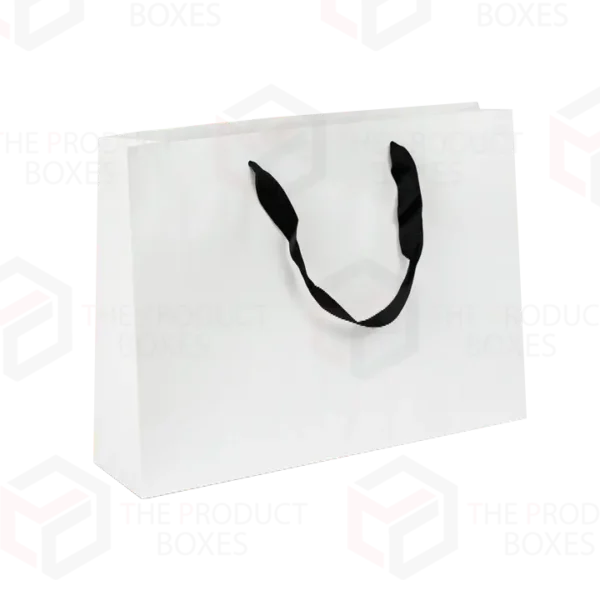 White Paper Bags with handle