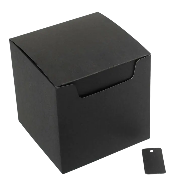 black product boxes