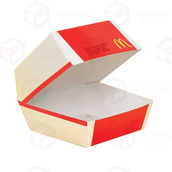 empty fast food boxes