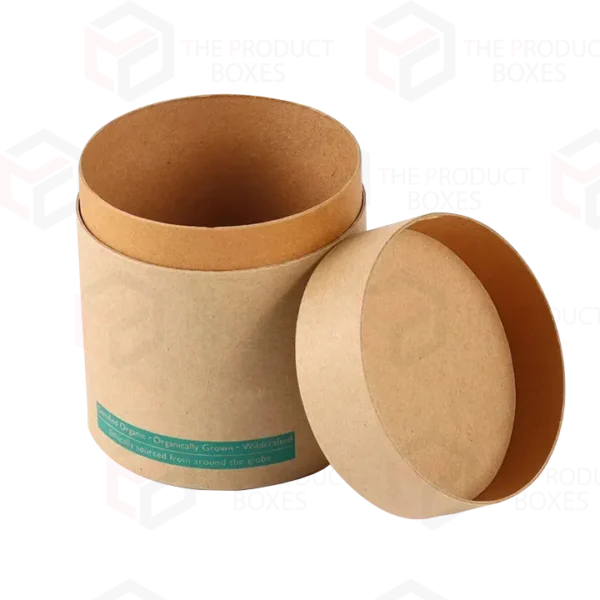 round kraft packaging boxes