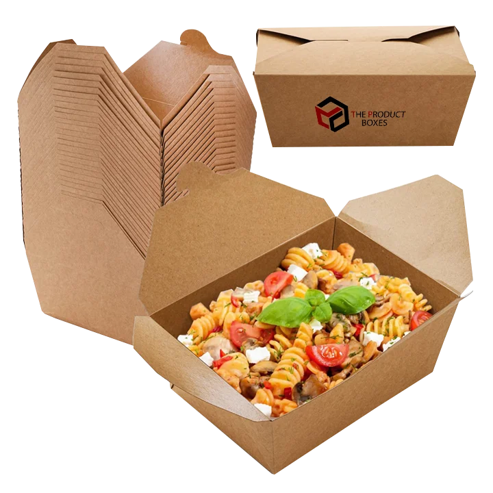 cardboard takeaway food boxes