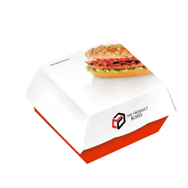 custom printed paper burger boxes