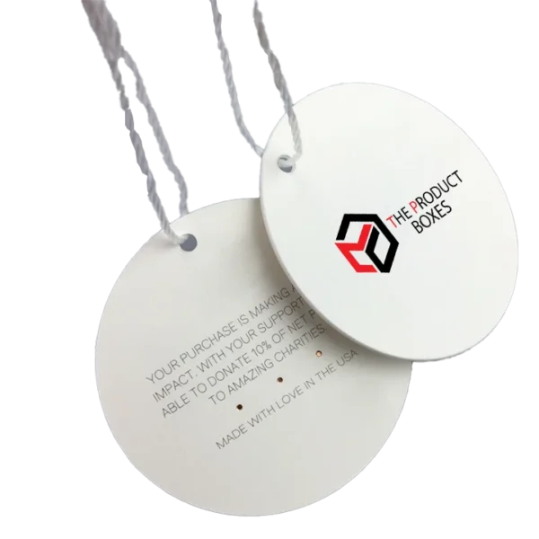 custom printed round swing tags