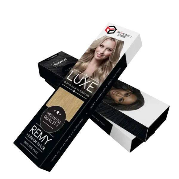 hair extension packaging boxes