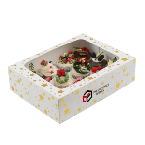 12 hole christmas cupcake boxes