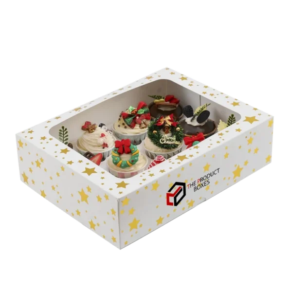 12 hole christmas cupcake boxes