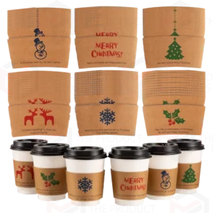 christmas coffee cup sleeves