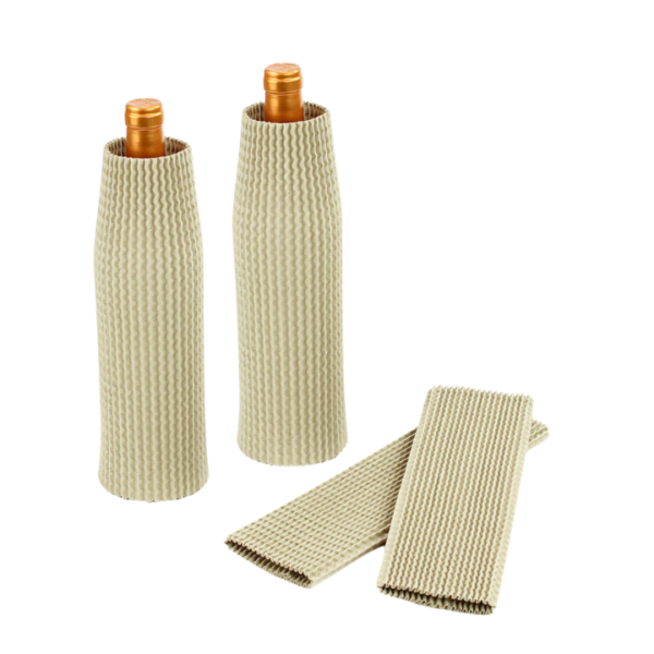 corrugated cardboard bottle sleeves