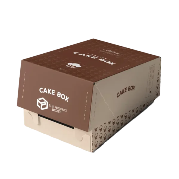 cardboard cake boxes with logo