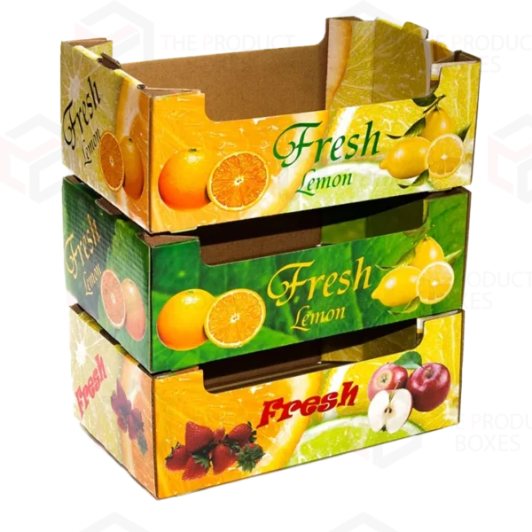 cardboard produce boxes wholesale