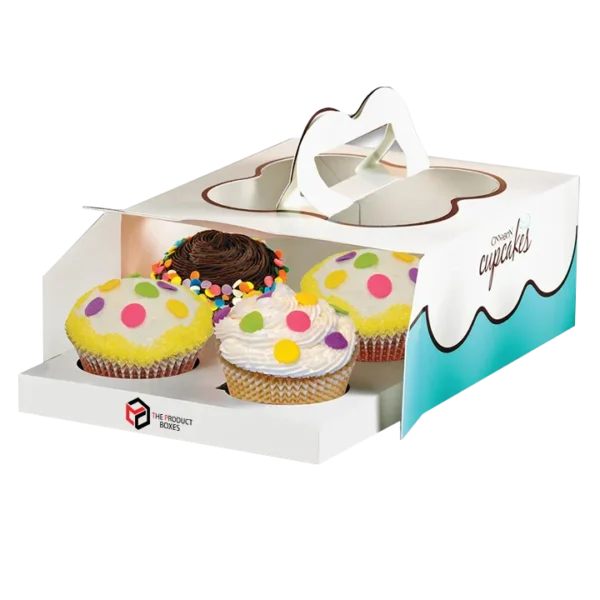 cupcake takeout box packaging