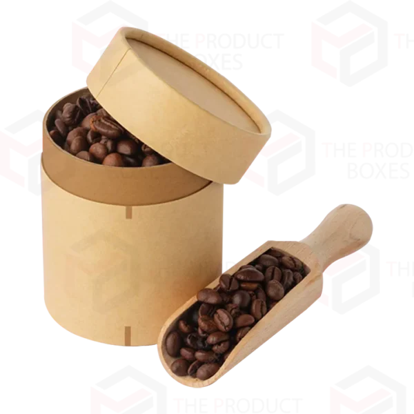 custom coffee paper tube packaging uk