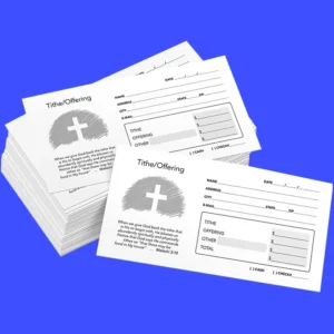 Numbered Church Offering Envelopes