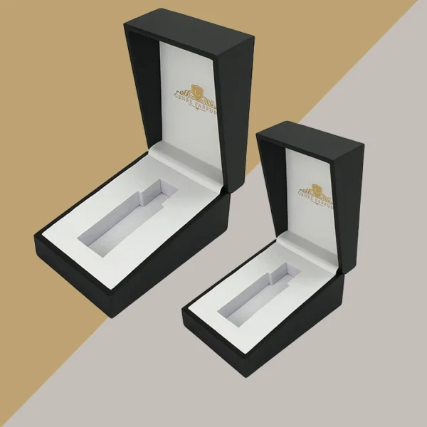 empty perfume product boxes with inserts