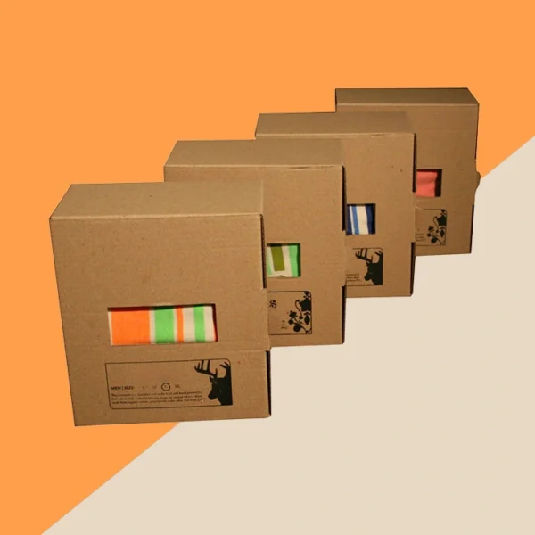 small packaging boxes with window