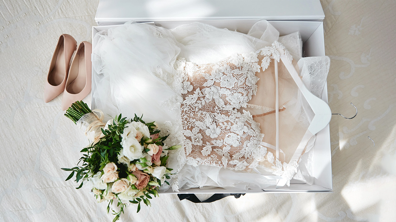 wedding dress boxes for storage acid free