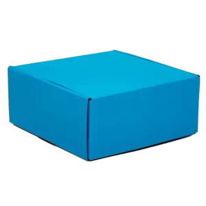 Blue Corrugated Boxes