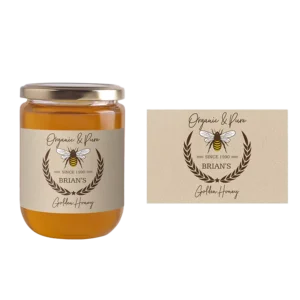 Custom Honey Jar Labels