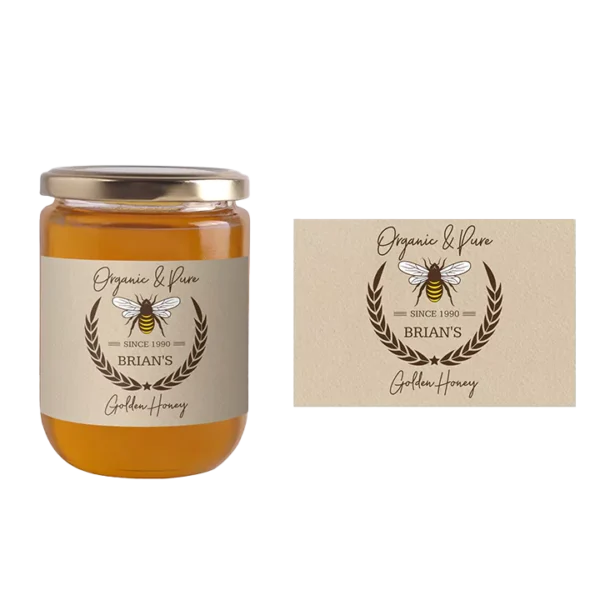 Custom Honey Jar Labels