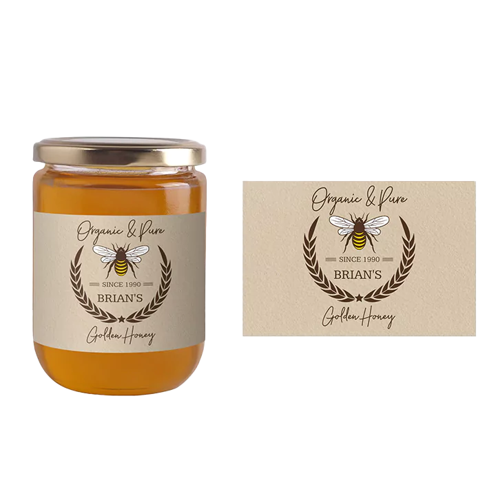 Custom Honey Jar Labels