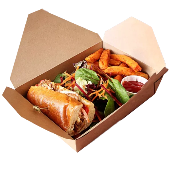 brown paper food packaging uk