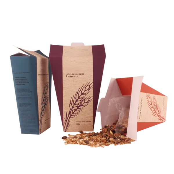 cardstock food boxes