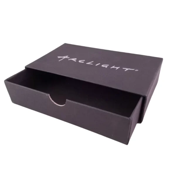 single colour rigid boxes with logo