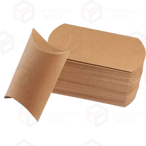 Brown Pillow Boxes