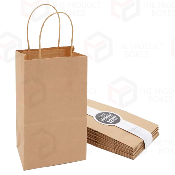 Small Brown Paper Carrier Bags