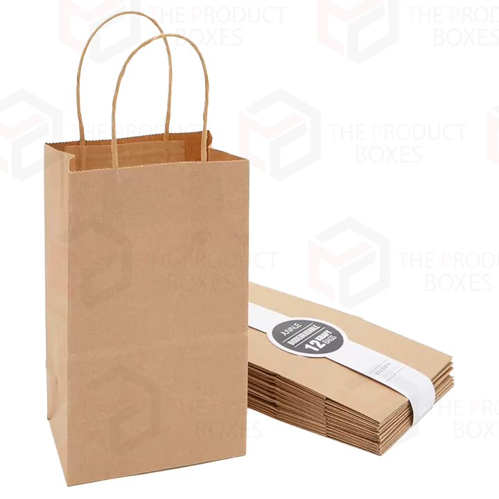 Small Brown Paper Carrier Bags