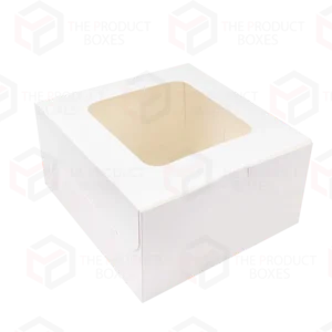 Square Cake Boxes With Window