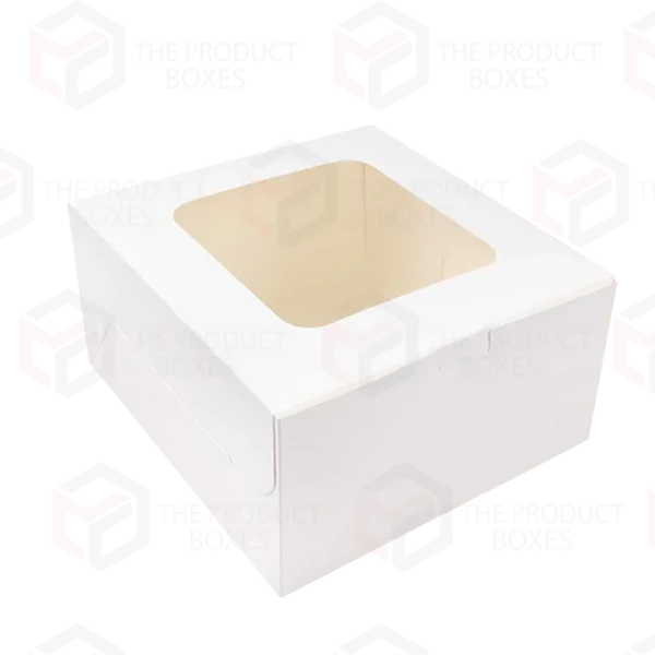 Square Cake Boxes With Window