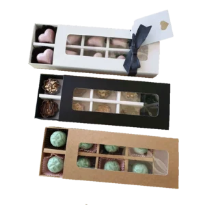 Cardboard Sweet Boxes with Inserts