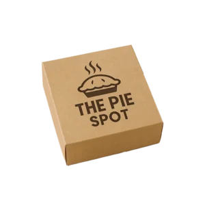 Custom pie boxes with logo wholesale