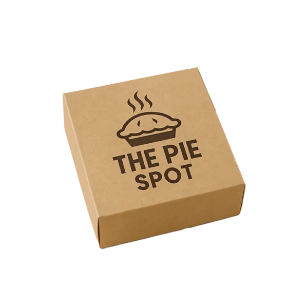 Custom pie boxes with logo wholesale