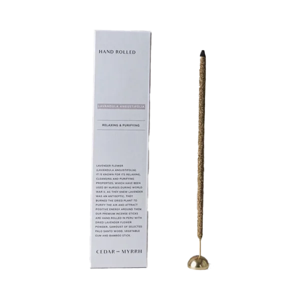 Incense stick with inserts