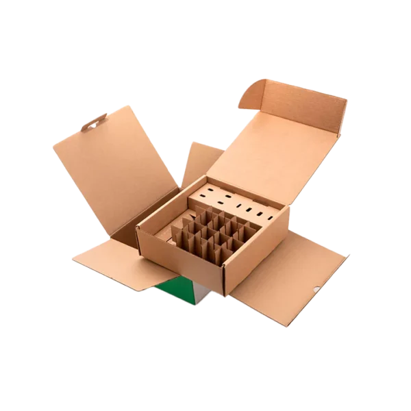 Small Cardboard Box With Dividers