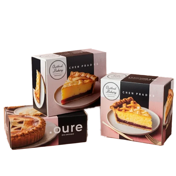 branded pie boxes with logo