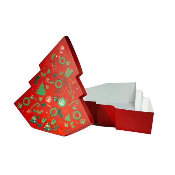 Christmas Tree Shaped Gift Boxes