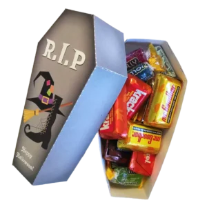 Coffin Shaped Treat Boxes