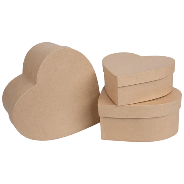 Small Cardboard Heart Shaped Boxes