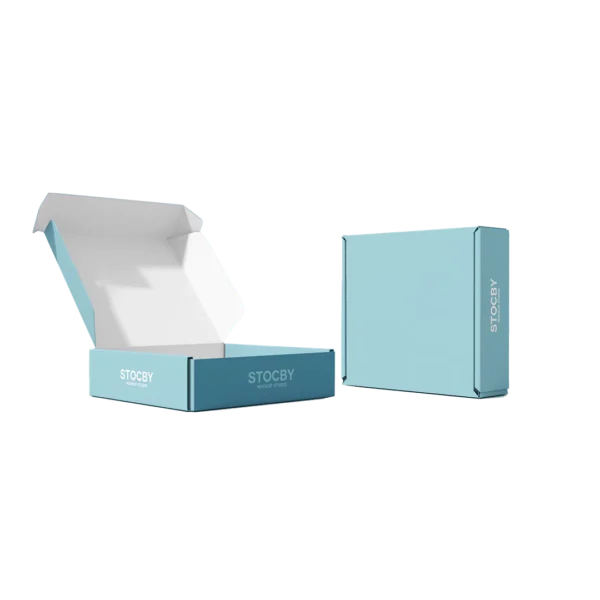 branded tab lock boxes
