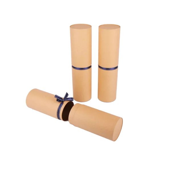 empty paper Tube gift Packaging​