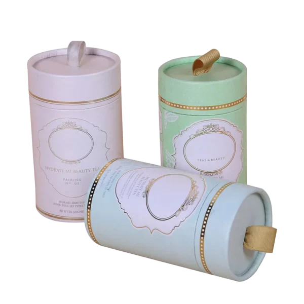 luxury paper Tubes with logo