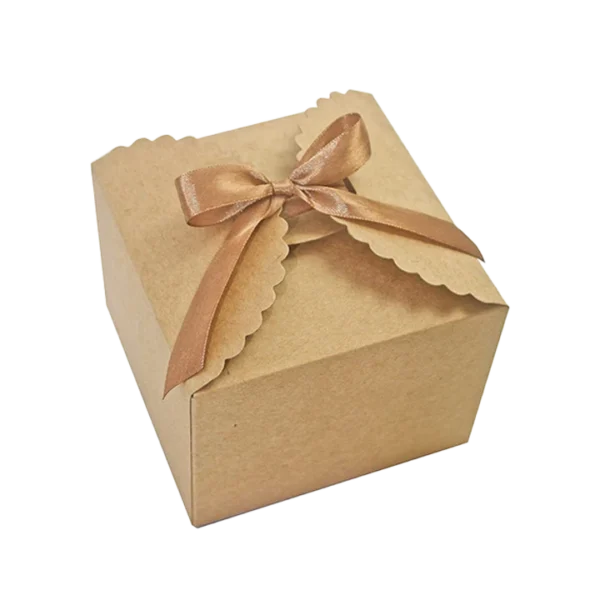 small brown favor boxes