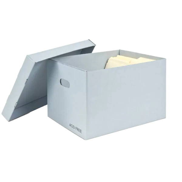 Cardboard Archive Boxes With Lids