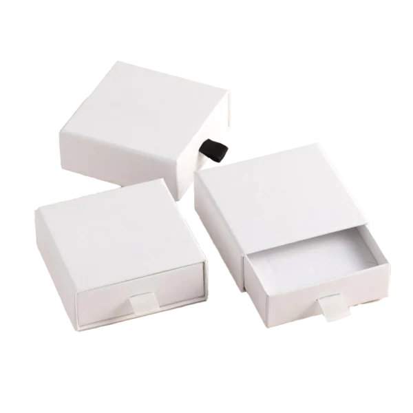 Personalised square jewellery boxes